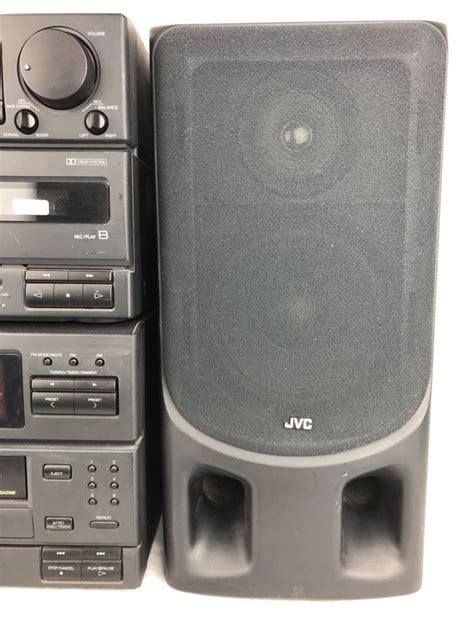 Jvc Mx M Home Stereo System Cd Changer Tuner Dual Cassette For Sale