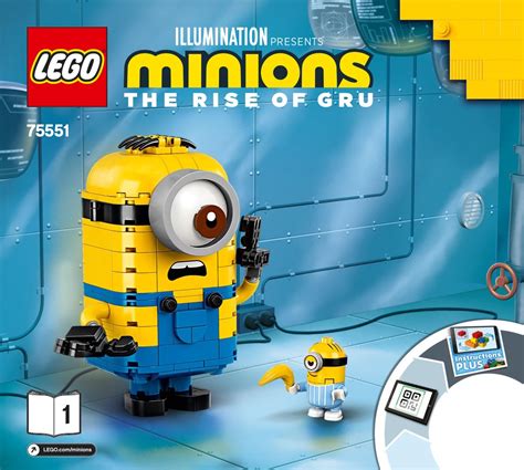 Lego 75551 Brick Built Minions And Their Lair Instructions Minions