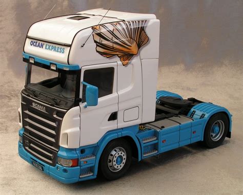 Building The Scania R620 And Semi Océan Express Italeri 3852 124