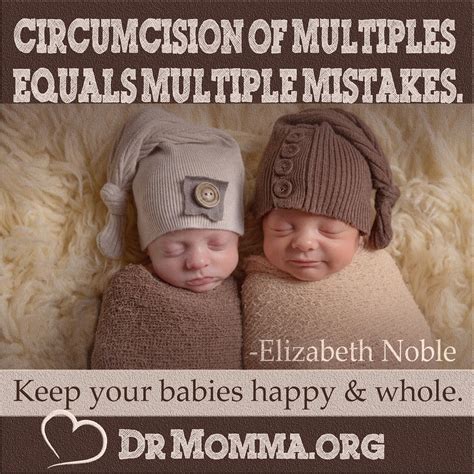 Saving Our Sons Circumcision Of Multiples Equals Multiple Mistakes