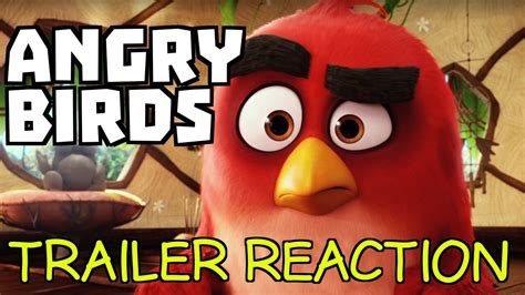 Angry Birds Teaser Trailer Reaction Youtube