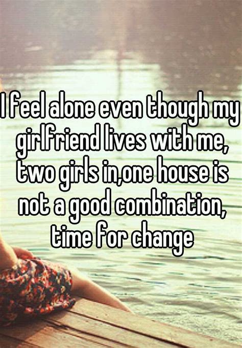 I Feel Alone Even Though My Girlfriend Lives With Me Two Girls Inone