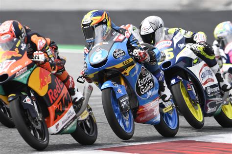 The 2020 fim moto3 world championship was a part of the 72nd f.i.m. Ryusei Yamanaka, Moto3, 2020 Styrian MotoGP - Estrella ...