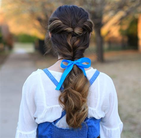 Belle Ponytail Beauty And The Beast Cute Girls Hairstyles Hair
