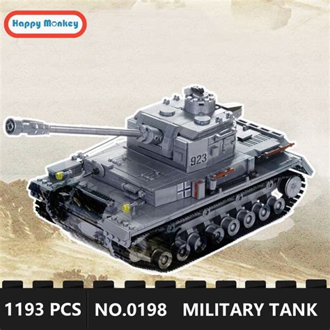 Legoingly World War Ii Large Panzer Iv Tank Military Tank Building
