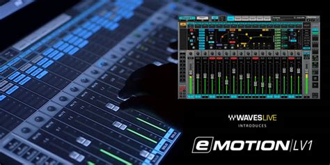 Emotion Lv1 Live Mixer 64 Stereo Channels By Waves