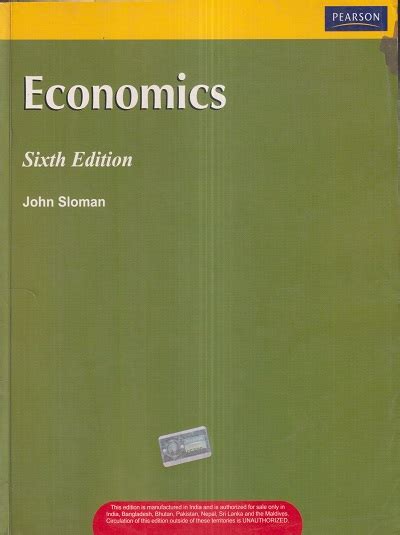 Economics John Sloman Pearson