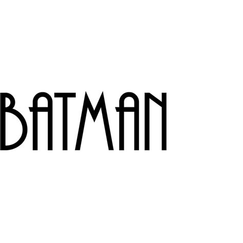 Andes Is A Font Based On Elements Of The Batman The Animated Series