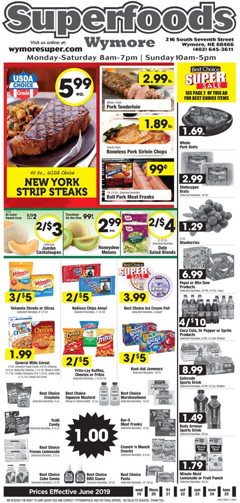 Pictured prices valid through 3/13/21. Super 1 Foods Weekly Ad - All You Need Infos