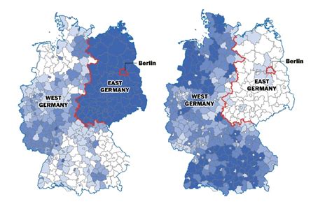 The Berlin Wall Fell 25 Years Ago But Germany Is Still Divided The