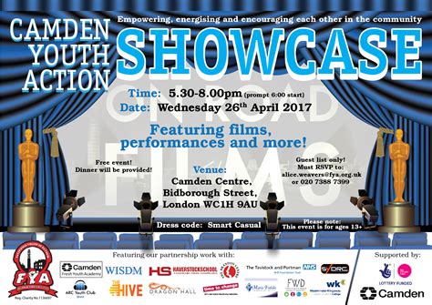 Camden Youth Action Showcase 2017 Fitzrovia Youth In Action