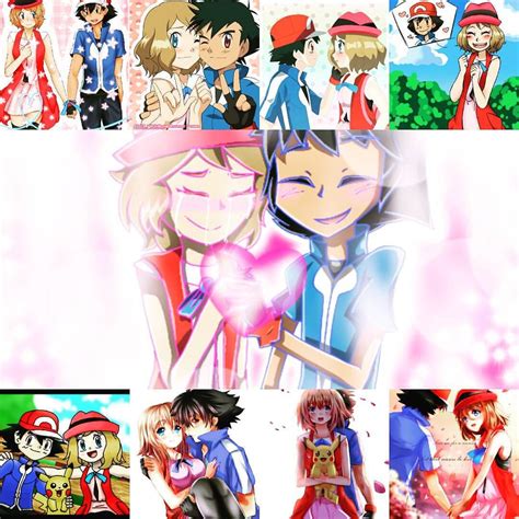 Amourshipping Ash Ketchum Y Serena Te Amo Mucho Pokemon Pokemonxy Pokemonxyz Amourshipping