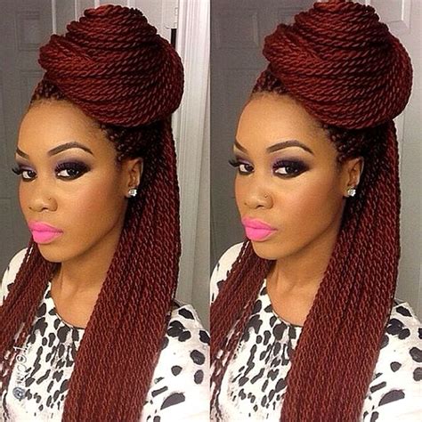 Take a section of hair at the left side of your head and twist it toward the back, adding a bit of hair from the front every time. Braiding Hair #99j Burgundy Color Synthetic Lace Front ...