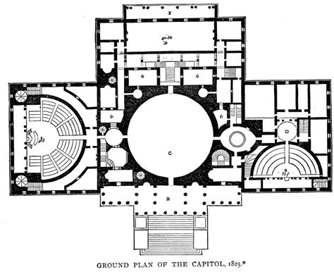 Ground Plan Of The Capitol