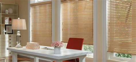 Parkland Wood Blinds From Hunter Douglas Ruffell And Brown Window