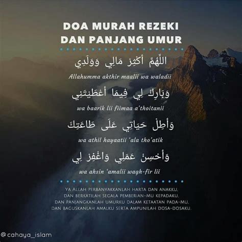 Senantiasa berdoa dan selalu berusaha adalah cara terbaik untuk mendapatkan rezeki dari allah swt. Doa dan Amalan Murah Rezeki | listikel.com