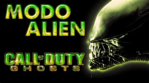 Call Of Duty Ghosts Modo Alien Youtube