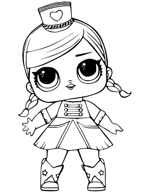Kids N Coloring Page Lol Surprise Dolls Lol Doll