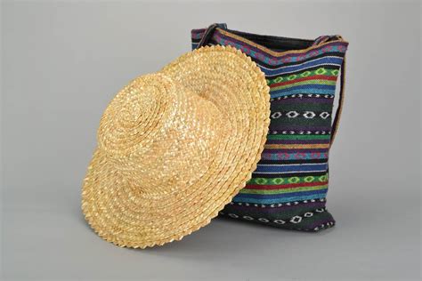 Купить Соломенная шляпа мужская 340854467 в магазине хенд мейд