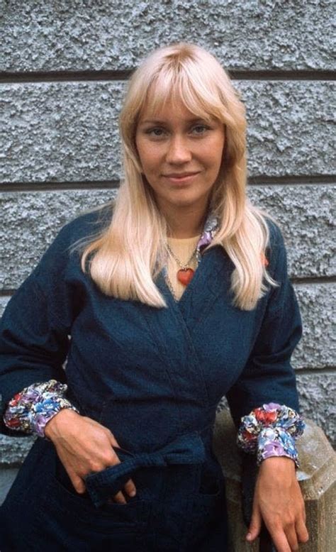 Agnetha Faltskog The Abba Icon Abba Agnetha Fältskog Swedish Women