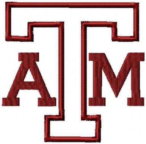 Texas AM Aggies TX A&M 6 files - SewAmykins