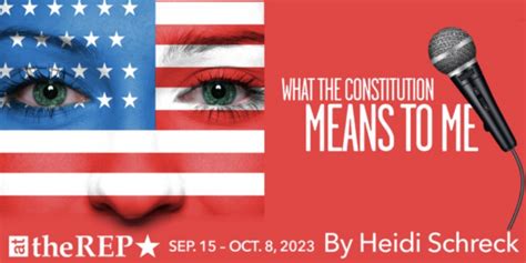 What The Constitution Means To Me To Kick Off Capital Repertory Theatre