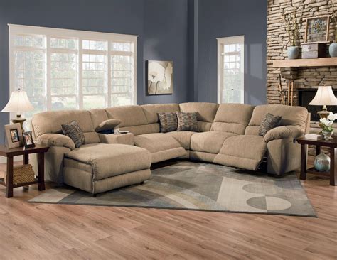 Lane Furniture Rivers Collection Featuring Power Reclining Sectional