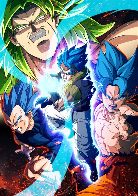 Broly's father paragus follows after him, intent on rescuing his son. Dragon Ball Super Broly poster by limandao on DeviantArt