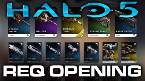 Halo 5 Guardians Req Opening Ghosts Of Meridian Update Youtube