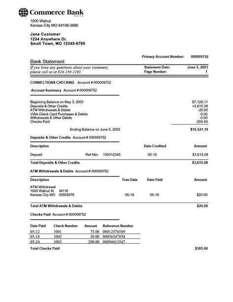 Here's a list of translations. 23 Editable Bank Statement Templates Free ᐅ Template Lab ...