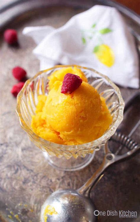 Best Mango Sorbet Recipe Easy Homemade Delight 2023