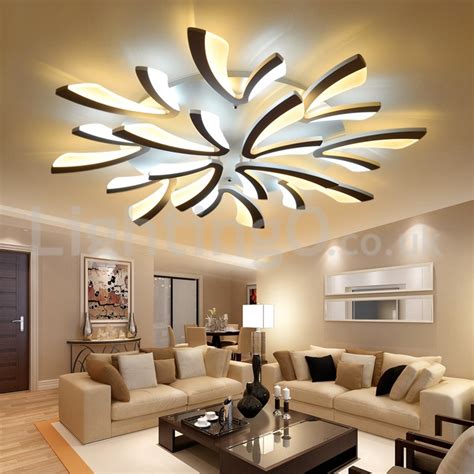 When it comes to illuminating your dining room table, you want to consider all of your dining room ceiling lighting options. Newest 12 Lights Elegant Modern Flush Mount Ceiling Lights ...