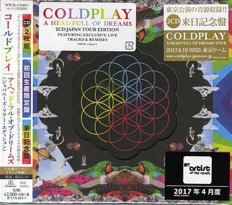 Coldplay A Head Full Of Dreams 2017 Cd Discogs