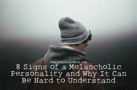 8 signs of a melancholic personality and why it can be hard to understand personality
