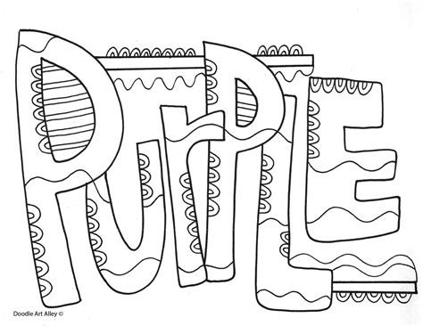 Coloring meditative drawings is easy, they have no rules and restrictions. Colors Coloring pages - Classroom Doodles