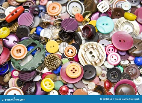 Colorful Buttons Stock Photo Image Of Colored Fashion 8202066