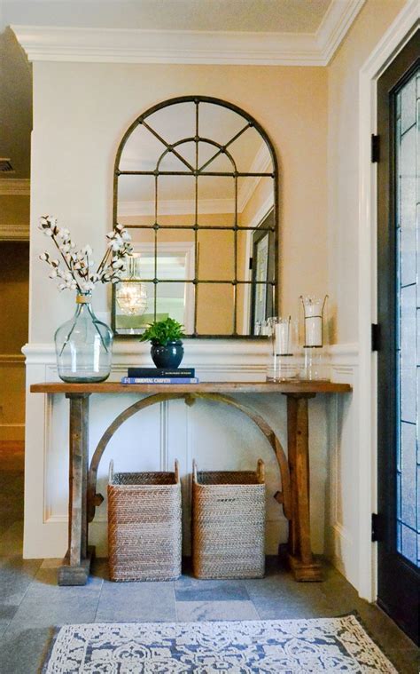 Find the best mirrored console tables for your home in 2021 with the carefully curated selection available to shop at houzz. Windsor Project - Rustic arch console table, Magnolia Home ...