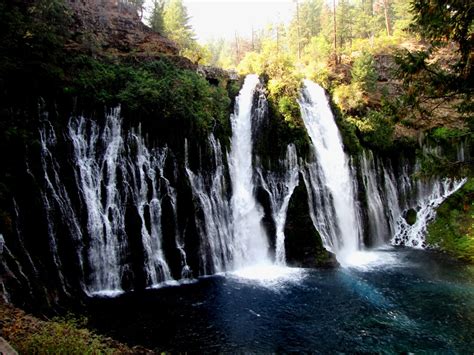 Burney Falls Waterfalls Waterfalls And More Waterfalls A Photo On