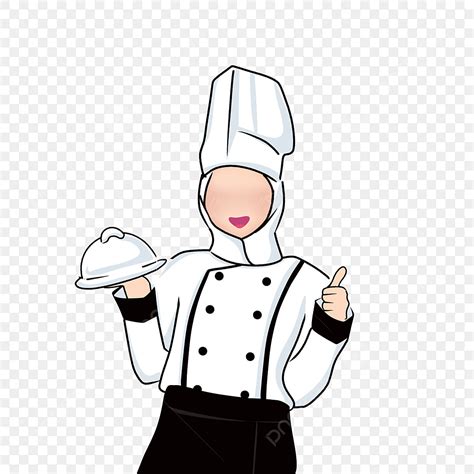 Chef Chica Con Hijab Musulmanes Png Chica Chef Chef Musulmán Chef