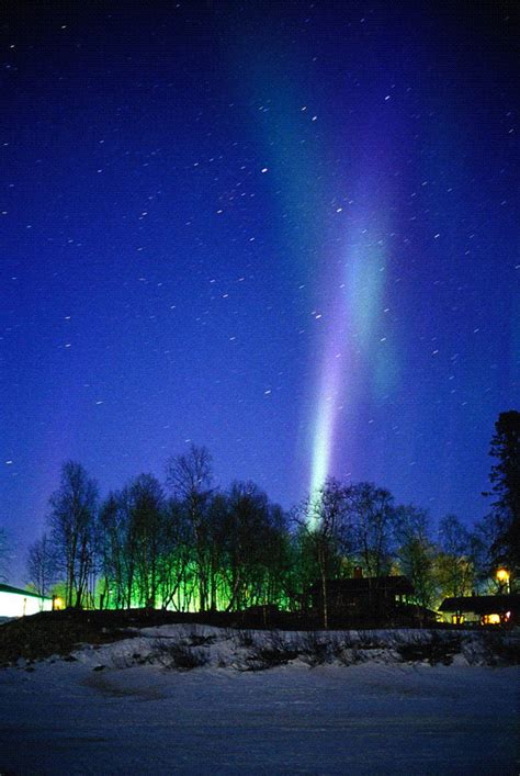 Northern Lights Aurora Borealis Lapland Finland Photo