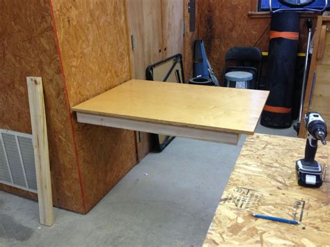 Wilker Dos Diy Fold Down Workbench