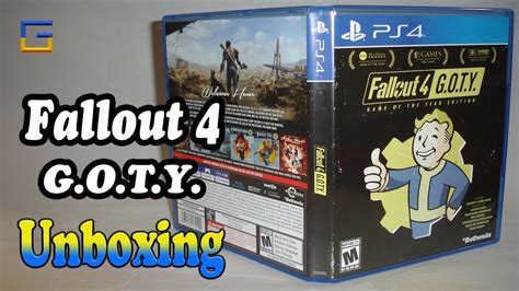Fallout 4 Game Of The Year Edition Ps4 Unboxing And Overview Youtube