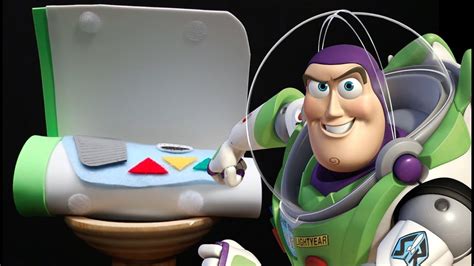 How To Make Buzz Lightyear Mission Control Arm Pad Disney Diy Youtube