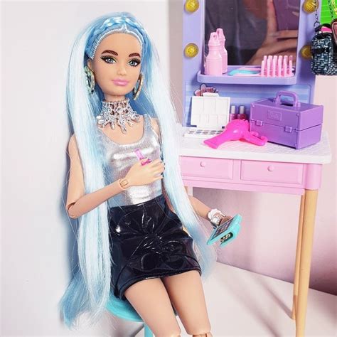 Barbie Extra Deluxe Na Penteadeira Barbie Dolls
