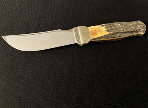 Antique Kabar Stag Exchange Blade Hatchetknife Hunting Combo Setaxe