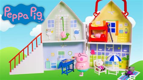 Peppa Pig Holiday Sunshine Villa Playset Toy Review Youtube