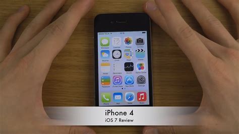 Iphone 4 Ios 7 Review Youtube