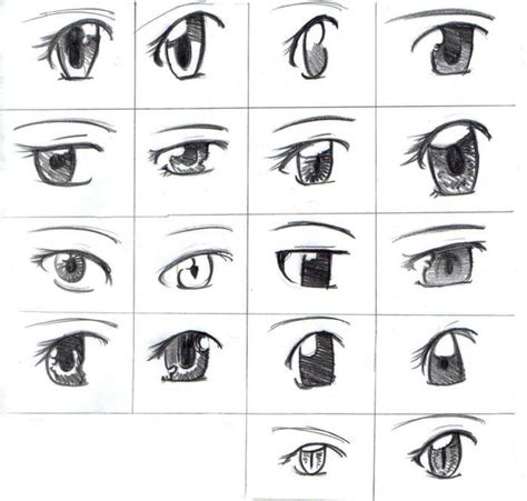 как рисовать аниме How To Draw Anime Eyes Anime Eye