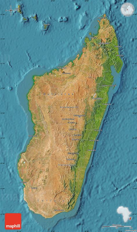 Map Of Madagascar Overview Mapregions Worldofmaps Net