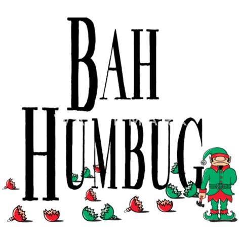Bah Humbug Funny Christmas Mens Premium T Shirt Spreadshirt